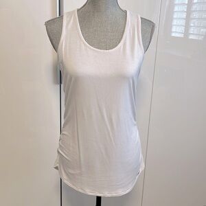 MICHAEL KORS Tank Top Cotton Ruching, Size L